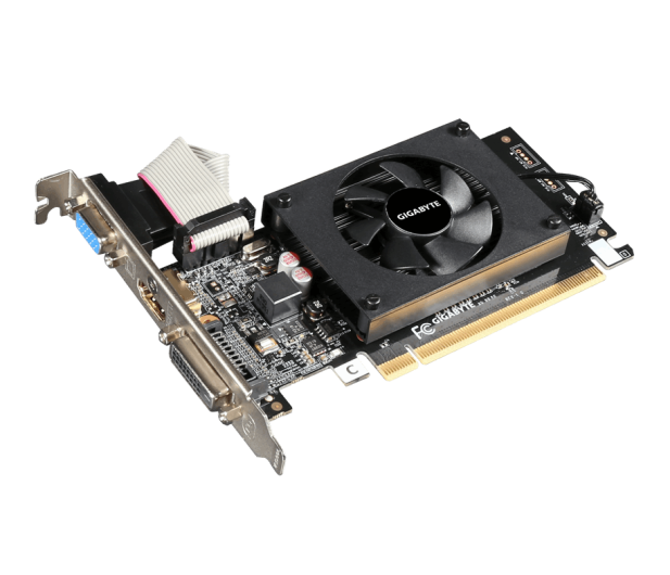GIGABYTE GT710 2GB DDR3 64BIT DVI/HDMI/DSUB - 288213 - zdjęcie 2